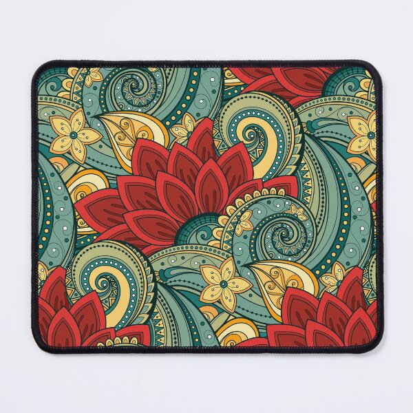 Item preview, Paisley Print with Vintage Floral Motifs designed and sold by lissantee.