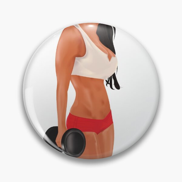 Item preview, Levantamiento de pesas trabajador gimnasio mujer niña designed and sold by PlutoPicasso.