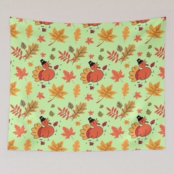 Item preview, Cute Thanksgiving Turkey Patterns Holiday Turkey Day designed and sold by chetan786.