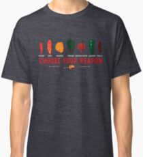 Choose Your Weapon Hot Peppers Classic T-Shirt