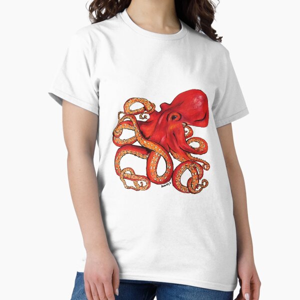 Vista previa del artículo con la obra «Pulpo», diseñado y vendido por amanda358.