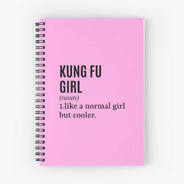 Item preview, Kung Fu Girl Funny Quote designed and sold by MountainD.