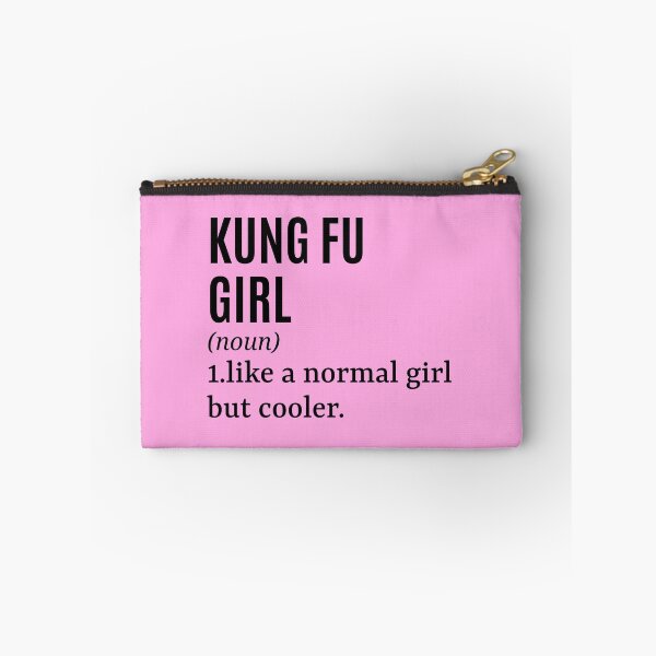 Item preview, Kung Fu Girl Funny Quote designed and sold by MountainD.