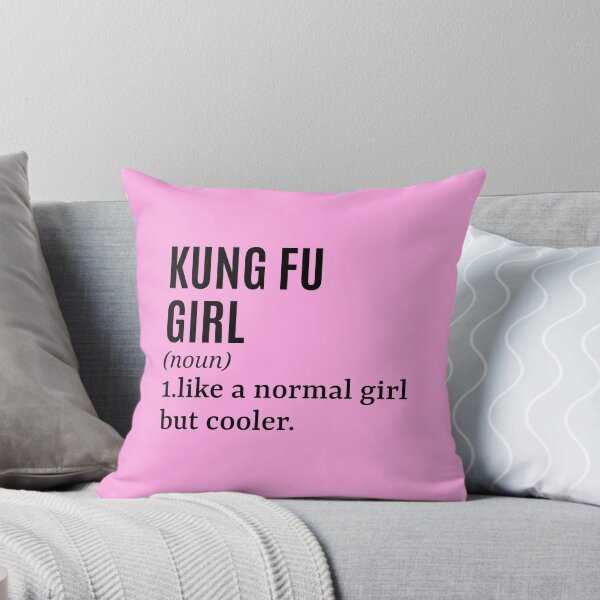 Item preview, Kung Fu Girl Funny Quote designed and sold by MountainD.
