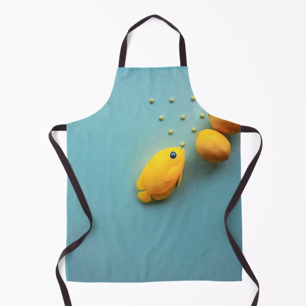 Item preview, Feeding three yellow angel fish designed and sold by orangerinka.