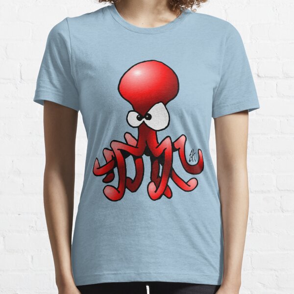 Octopus rouge T-shirt essentiel