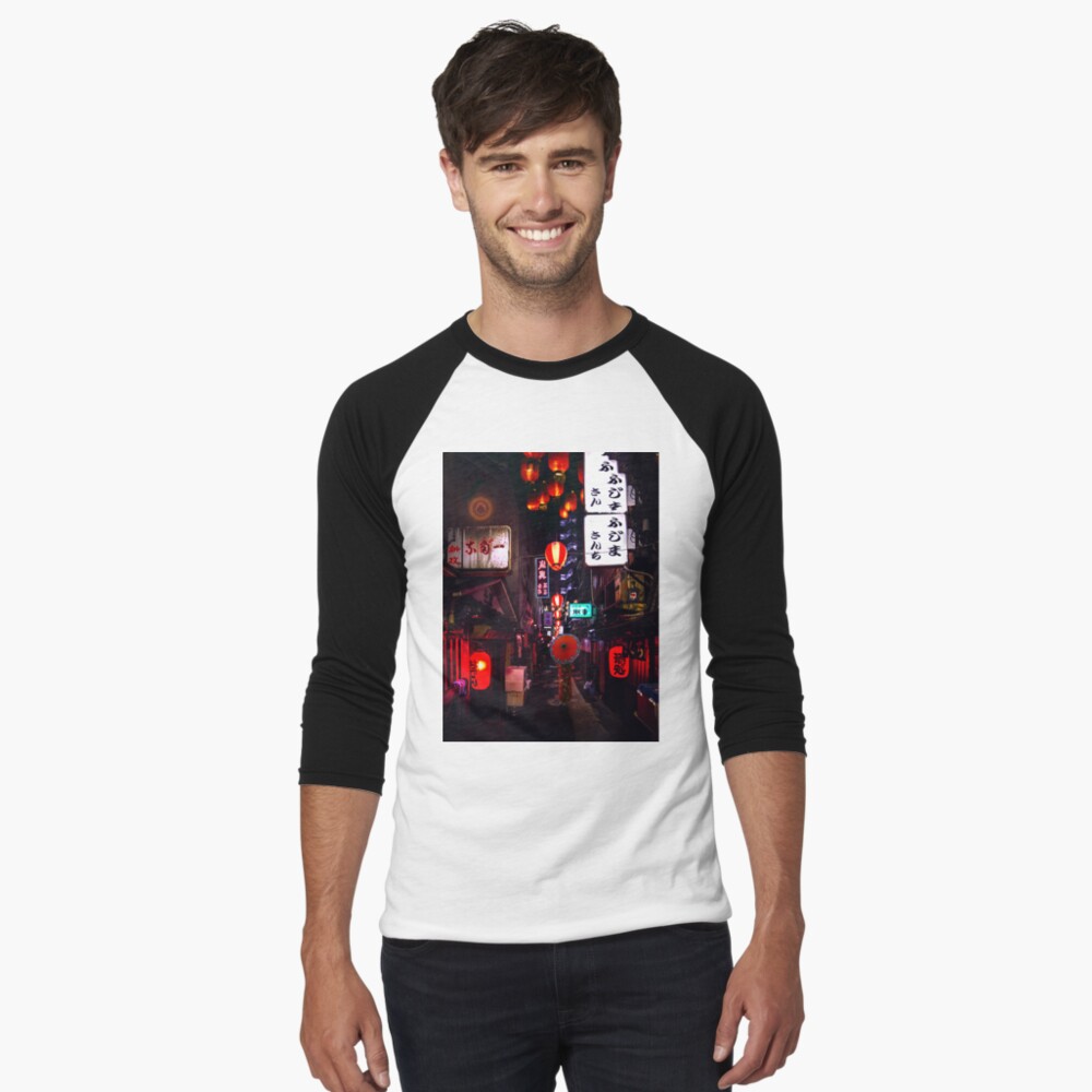 Item preview, Baseball ¾ Sleeve T-Shirt designed and sold by Butterfly-Dream.