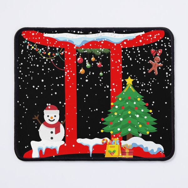 Item preview, Christmas Themed Gemini Zodiac Sign Astrology designed and sold by EndlessDoodles.