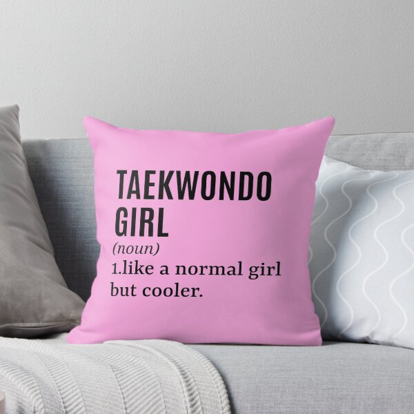 Item preview, Taekwondo Girl Funny Quote designed and sold by MountainD.