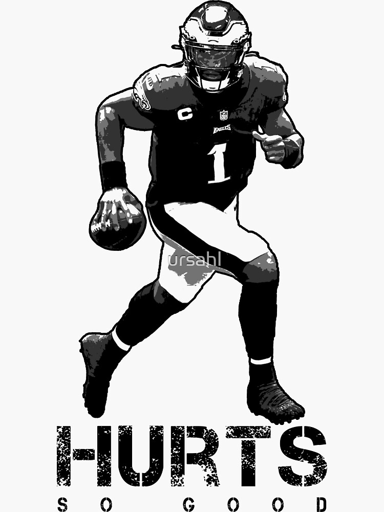 Jalen Hurts Philadelphia Eagles Sticker for Sale by Clozelle