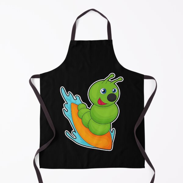 Item preview, Caterpillar as Surfer with Surfboard designed and sold by Snabdesign84.