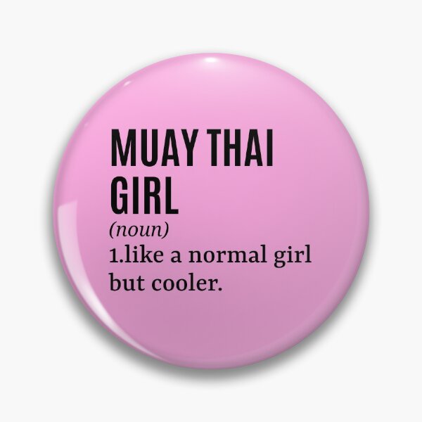 Item preview, Muay Thai Girl Funny Quote designed and sold by MountainD.