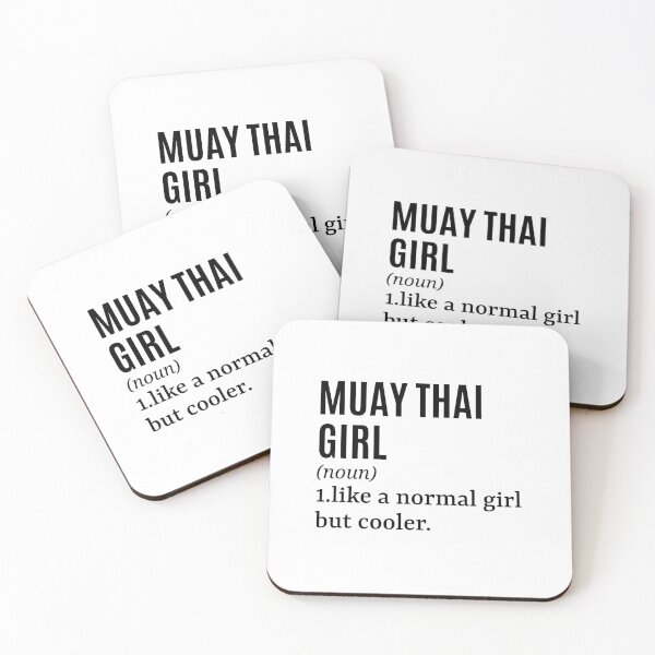Item preview, Muay Thai Girl Funny Quote designed and sold by MountainD.