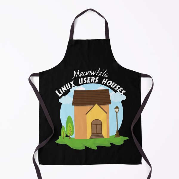 Item preview, Meanwhile Linux Users Houses Have No Windows! Funny Pun For Every Computer Enjoyer.  - Funny designed and sold by Programmer's  Life and Humor.