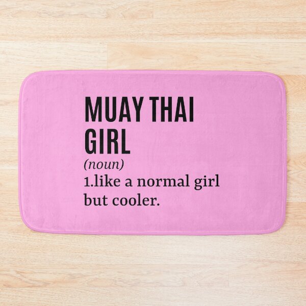 Item preview, Muay Thai Girl Funny Quote designed and sold by MountainD.