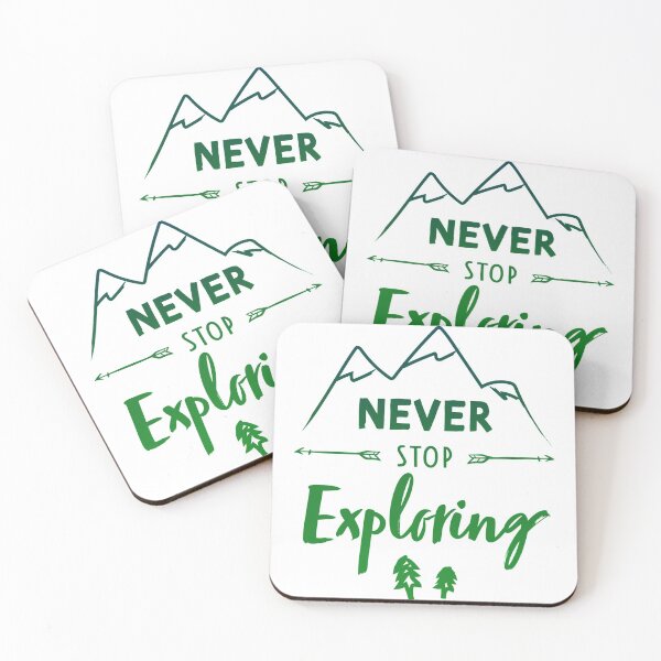 Item preview, Never Stop Exploring designed and sold by SuperCutsTshirt.