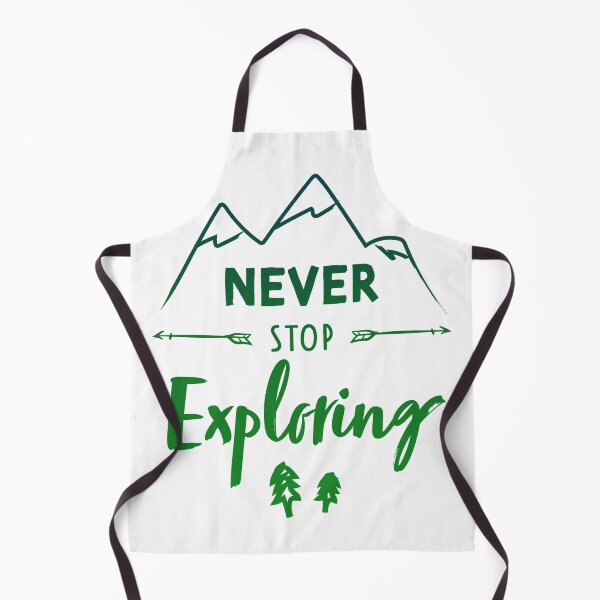 Aperçu de l'œuvre Jamais arrêter d'explorer créée et vendue par SuperCutsTshirt.