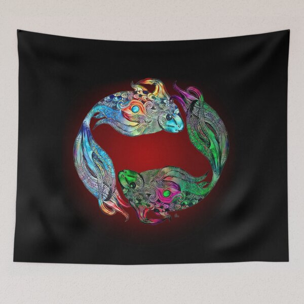 Item preview, Astrology Pisces Fish | Dank Fish | Pisces Fish Yin Yang | Cool Pisces | Dank Zodiac | TM11 designed and sold by triciakitty.