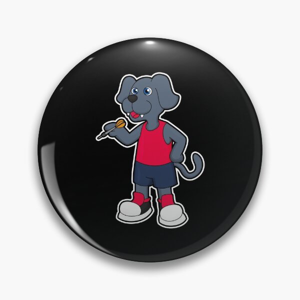 Item preview, Dog as Dart player with Darts designed and sold by Snabdesign84.