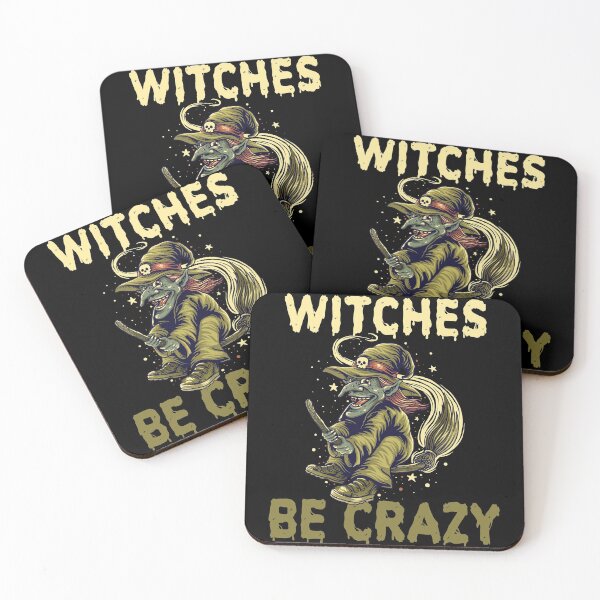 Item preview, Funny Halloween Witches Be Crazy designed and sold by Fabvity.