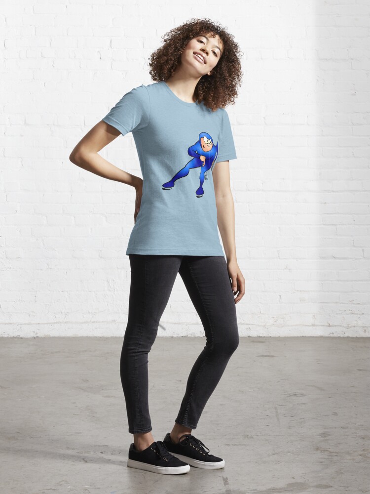 Alternate view of Speed Skater Essential T-Shirt