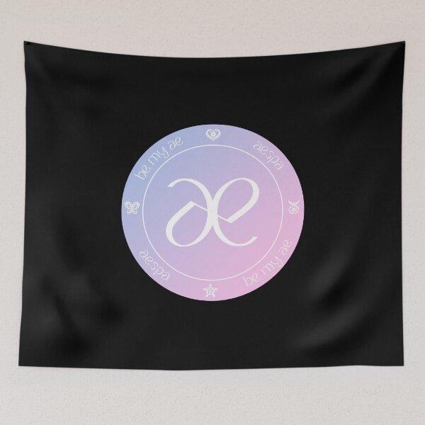 Item preview, aespa SMTown logo designed and sold by lovemademecrazy.