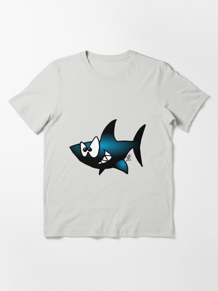 Alternate view of Smiling Shark Essential T-Shirt