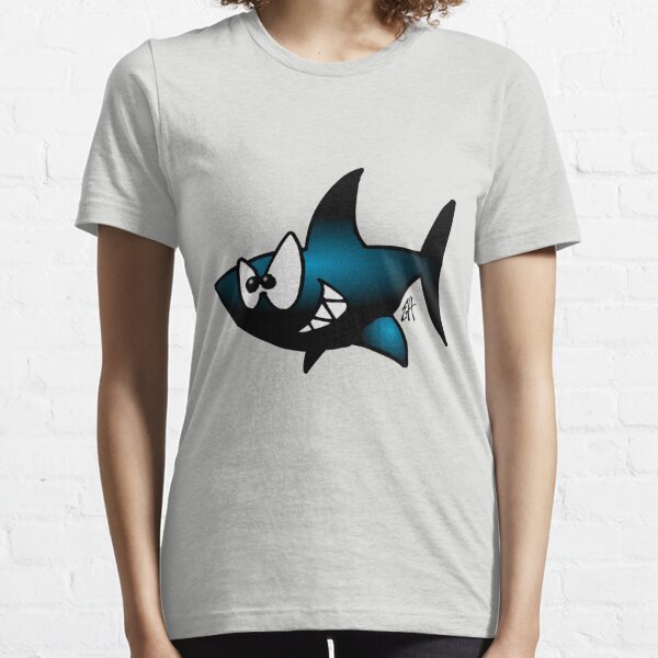 Lächelnder Haifisch Essential T-Shirt