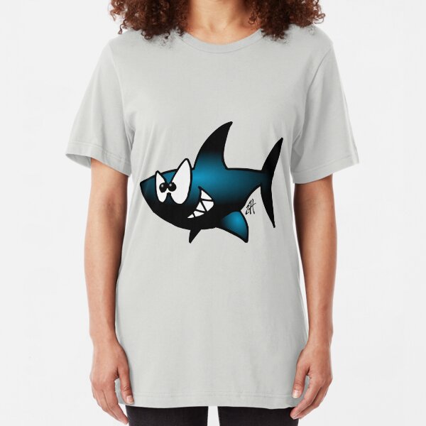 Smiling Shark Slim Fit T-Shirt