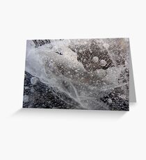Ice wonderland 1 Greeting Card
