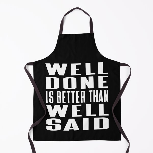 Item preview, Well Done Is Better Than Well Said Typography Life and Inspiration Quote in Normal Style designed and sold by Vasabi88.