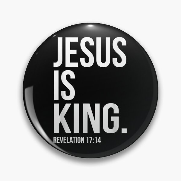 Item preview, Jesus Is King Bible Scripture Quote Christian designed and sold by JacekshiAmra.