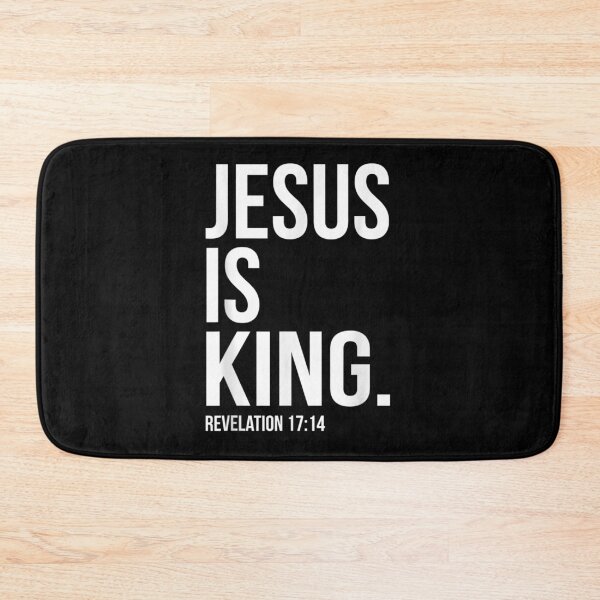 Item preview, Jesus Is King Bible Scripture Quote Christian designed and sold by JacekshiAmra.