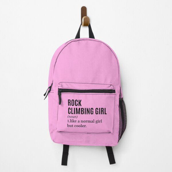Item preview, Rock Climbing Girl - Rock Climber Funny Quote designed and sold by MountainD.
