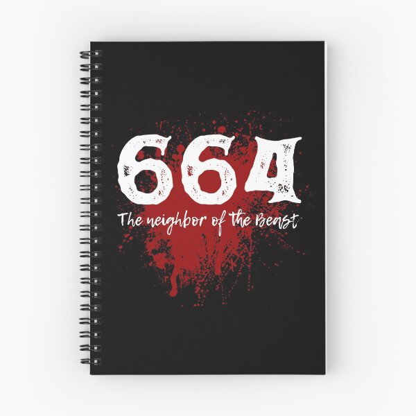 Item preview, Hateful Neighbor: 664 the neighbor of the beast designed and sold by Happy Puppy Print On Demand.