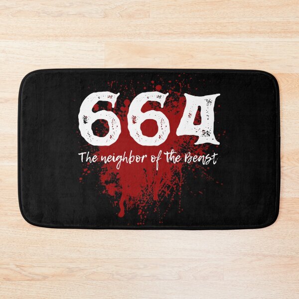 Item preview, Hateful Neighbor: 664 the neighbor of the beast designed and sold by Happy Puppy Print On Demand.