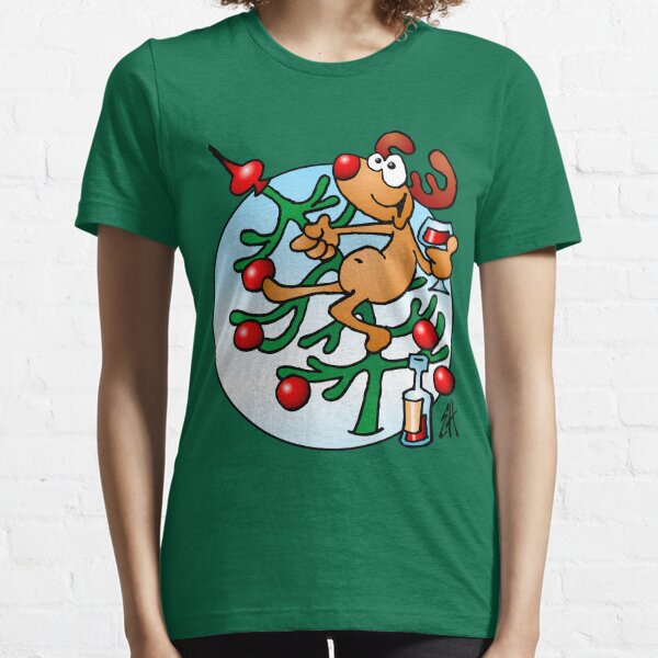 Rudolf, das rotnasige Rentier Essential T-Shirt