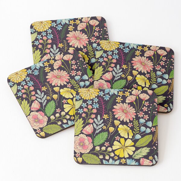 Item preview, Colorful Floral Pattern  designed and sold by TheSkullArmy.