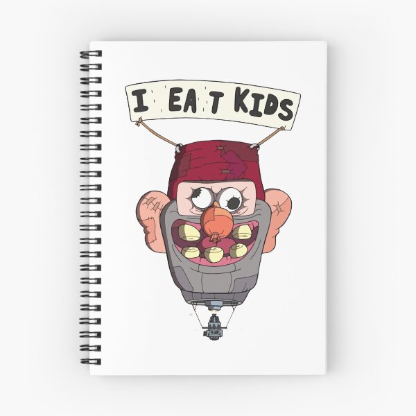 Item preview, gravity falls i eat kids balloon  designed and sold by claritykiller.