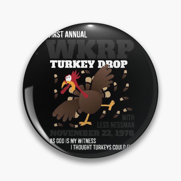 Item preview, WKRP Thanksgiving Turkey Drop Thanksgiving Turkey Dinner     designed and sold by dotrucvan27.