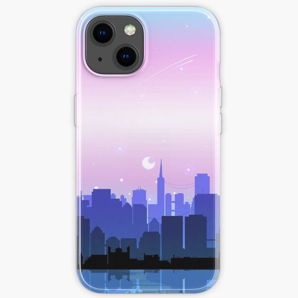 Transgender Pride Cityscape iPhone Soft Case