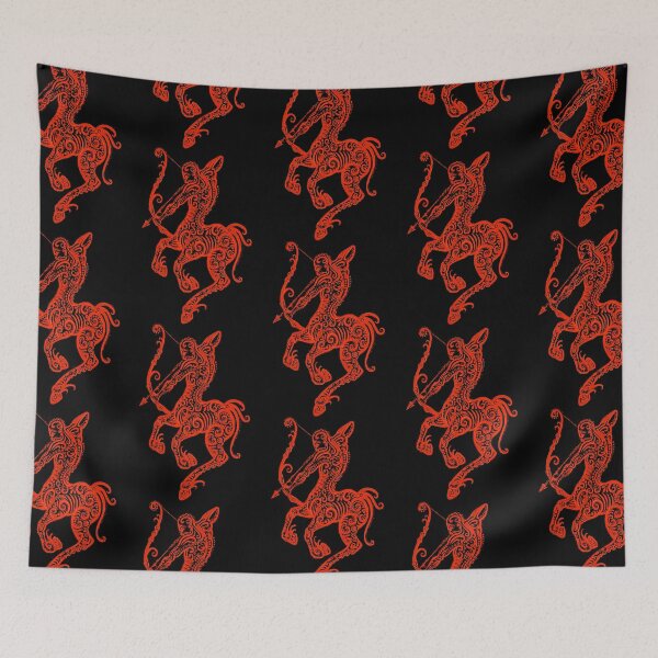 Item preview, Red Sagittarius Zodiac Sign  designed and sold by dotrucvan27.