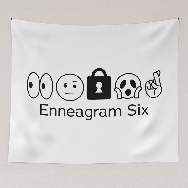 Item preview, Enneagram 6 T-Shirt | Enneagram Type 6 | Loyalist | Skeptic | Enneagram Gifts | Unisex - Men & Women's Tee designed and sold by shaunshirts.