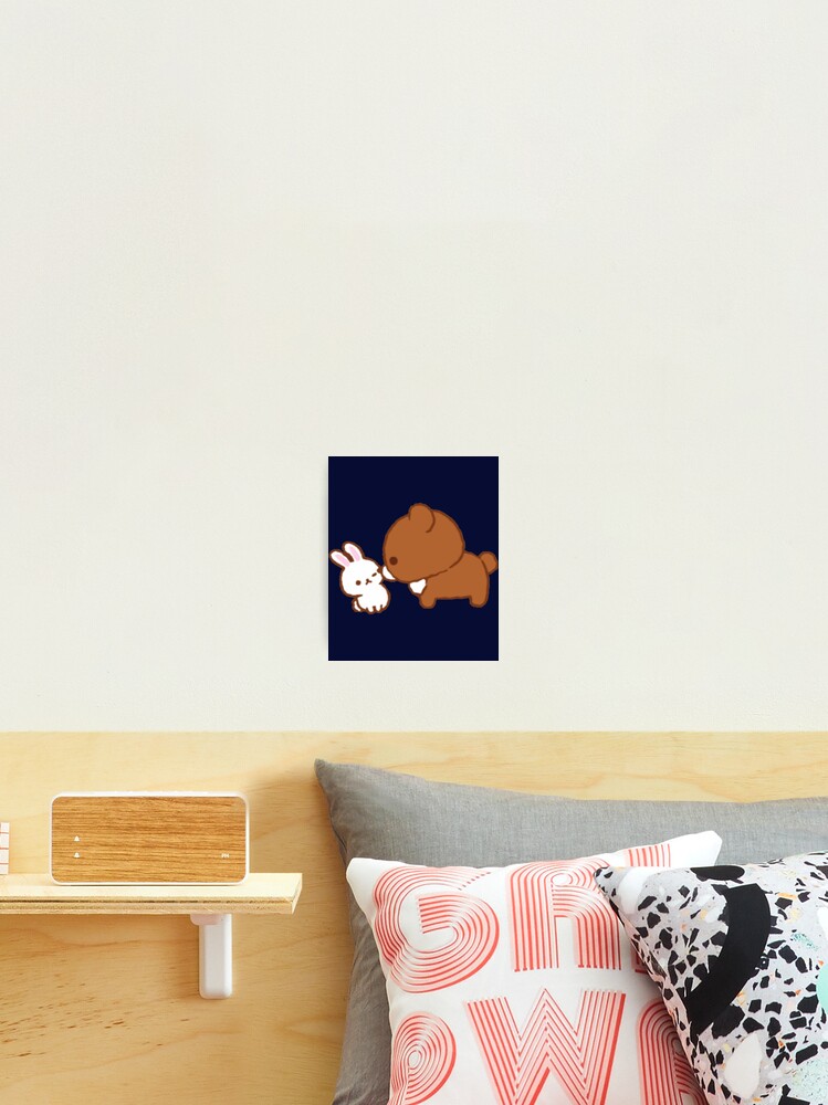 Thumbnail 2 of 3, Photographic Print, Cute Rilakkuma Rabbit designed and sold by TENZIN-NET.