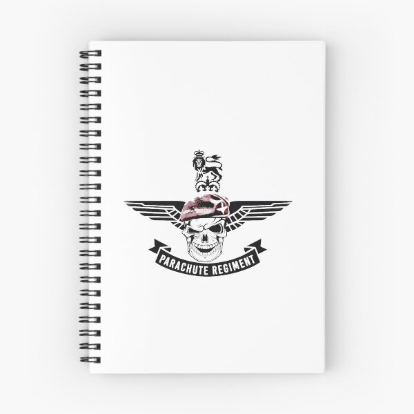 Item preview, Parachute Regiment skull design designed and sold by PinnockDesigns.