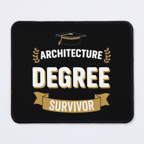 Item preview, Architecture Degree Survivor - Funny University Graduation designed and sold by VintagePathway.