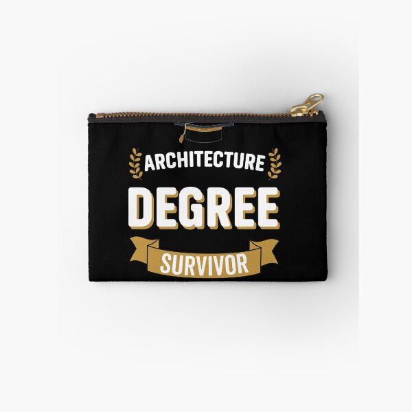 Item preview, Architecture Degree Survivor - Funny University Graduation designed and sold by VintagePathway.