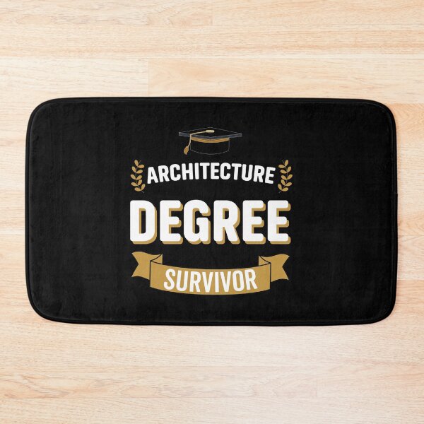 Item preview, Architecture Degree Survivor - Funny University Graduation designed and sold by VintagePathway.