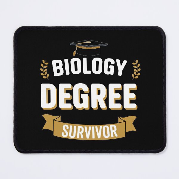 Item preview, Biology Degree Survivor - Funny University Graduation designed and sold by VintagePathway.