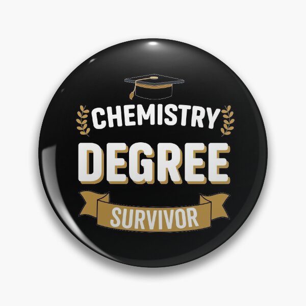 Item preview, Chemistry Degree Survivor - Funny University Graduation designed and sold by VintagePathway.